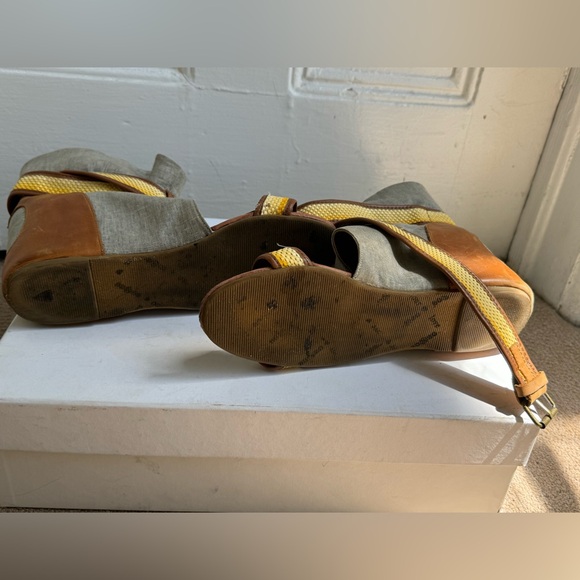 80%20 Molly open toe leather strap booties size 8.5us - Picture 5 of 10